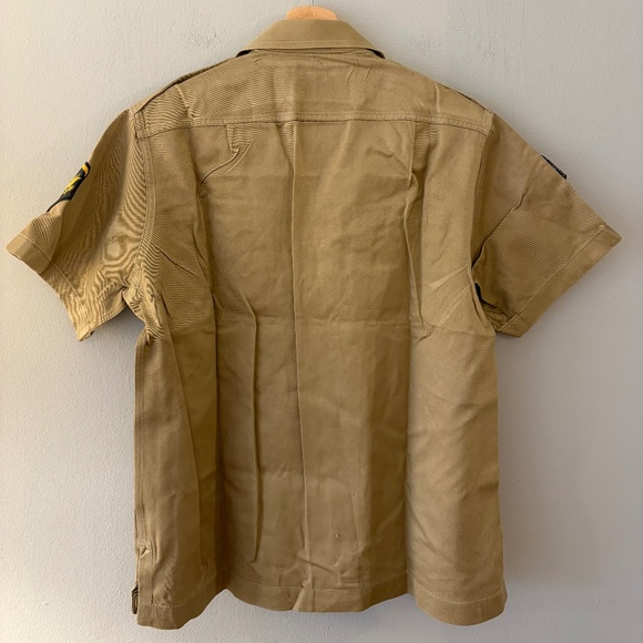 vintage us army khaki shirt` - Picture 4 of 6